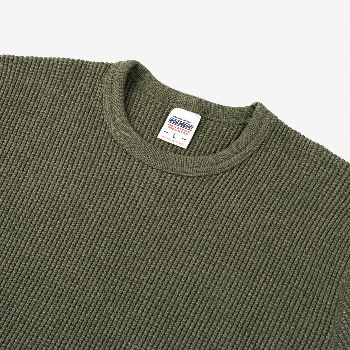 IHTL-1301-OLV Long Sleeve Thermal Crew Neck Olive