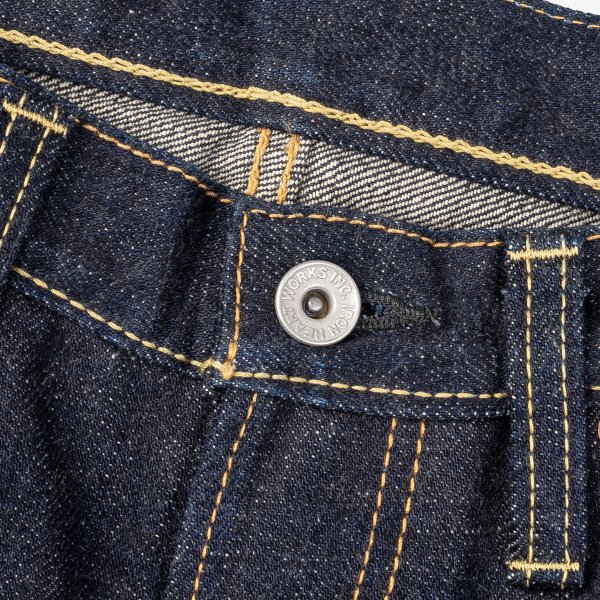 IH-777S-18 18oz Vintage Selvedge Denim Slim Taper Indigo