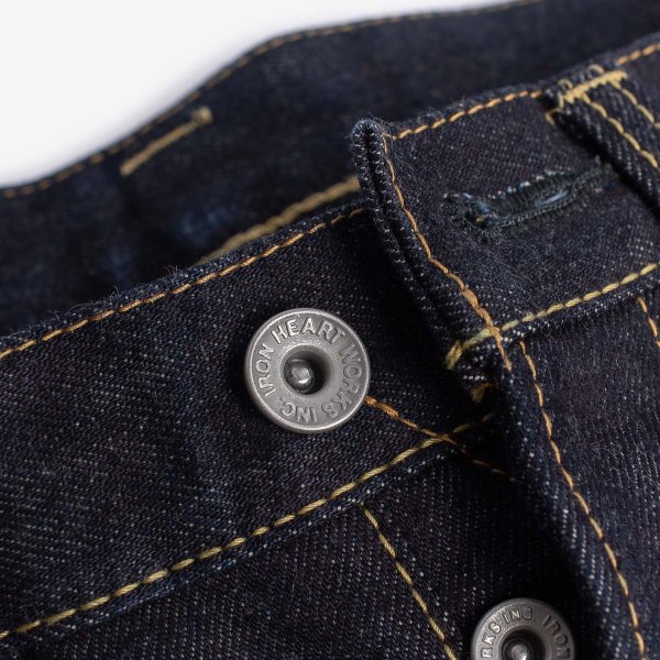 IH-777S-142 14oz Selvedge Denim Slim Taper Indigo