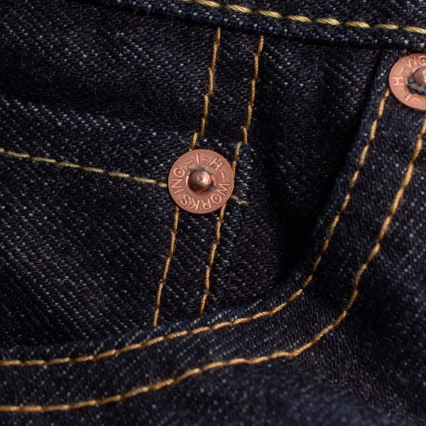 IH-777S-142 14oz Selvedge Denim Slim Taper Indigo