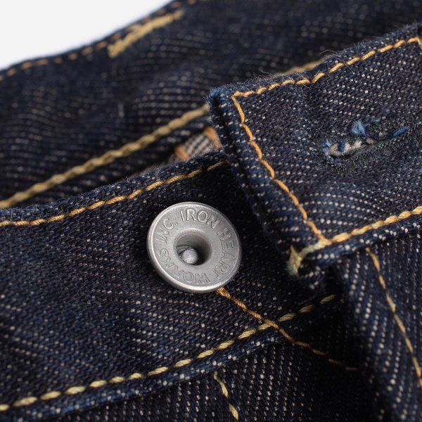 IH-777-21 21oz Selvedge Denim Slim Taper Indigo
