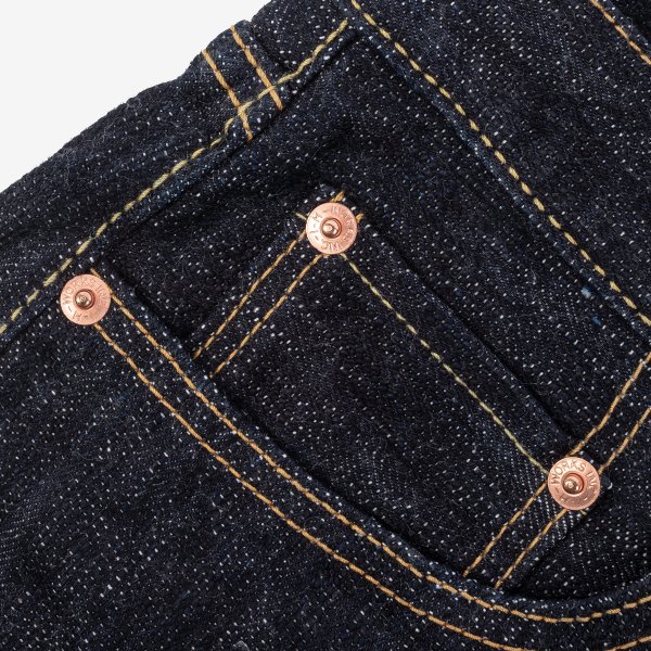 IH-888S-SLB 16oz Slubby Selvedge Denim Relaxed Taper Indigo