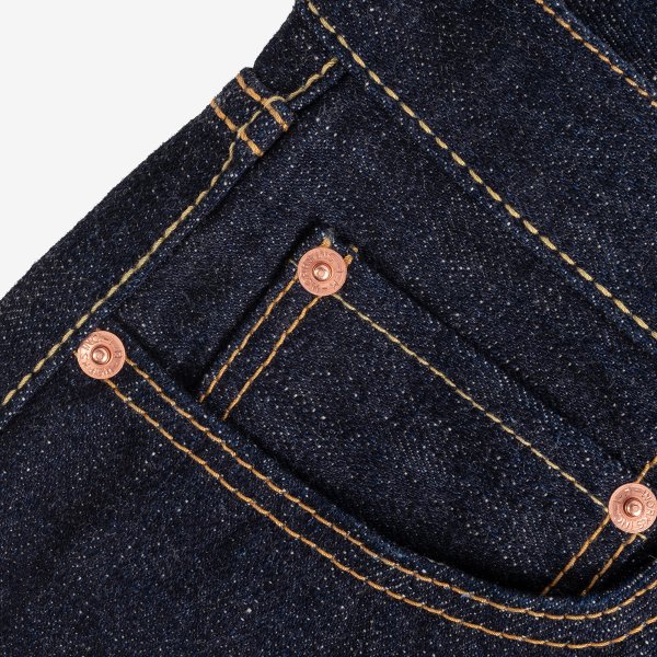 IH-888S-18 18oz Vintage Selvedge Denim Relaxed Taper Indigo