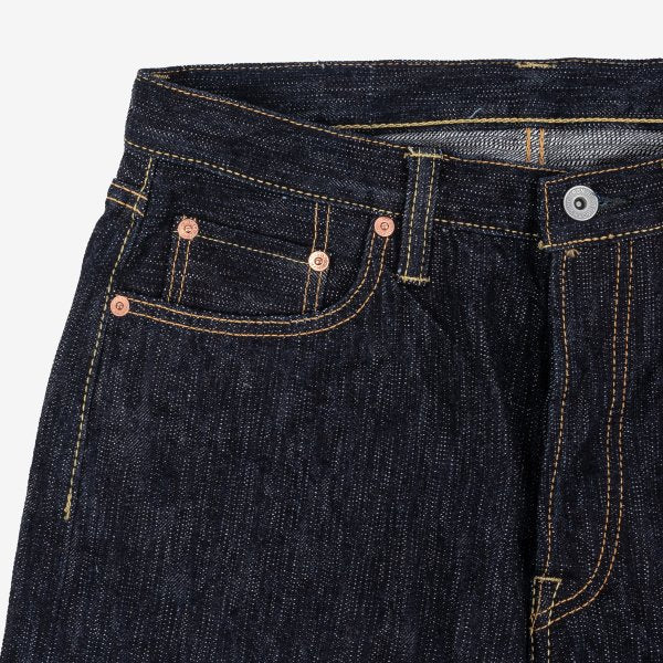 IH-888S-SLB 16oz Slubby Selvedge Denim Relaxed Taper Indigo