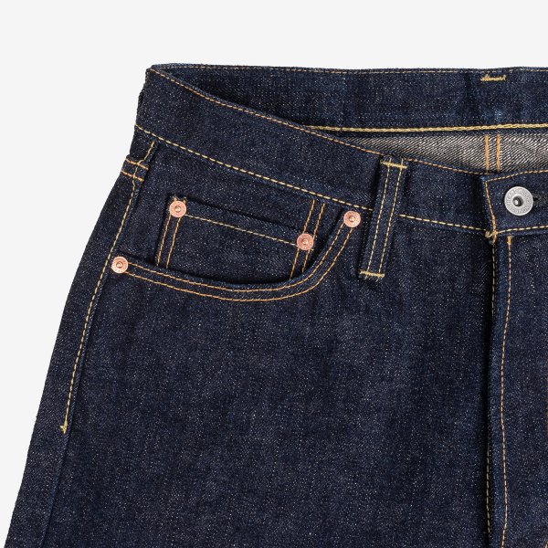 IH-888S-18 18oz Vintage Selvedge Denim Relaxed Taper Indigo