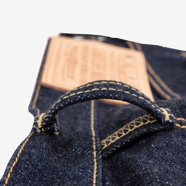 IH-888S-18 18oz Vintage Selvedge Denim Relaxed Taper Indigo