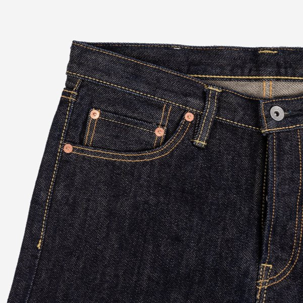 IH-666S-21 21oz Selvedge Denim Slim Straight Indigo