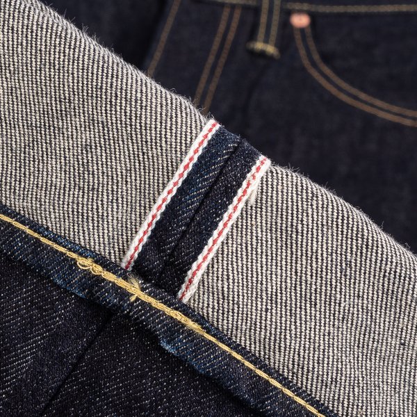 IH-666S-142 14oz Selvedge Denim Slim Straight Indigo