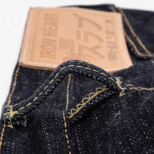 IH-888S-SLB 16oz Slubby Selvedge Denim Relaxed Taper Indigo