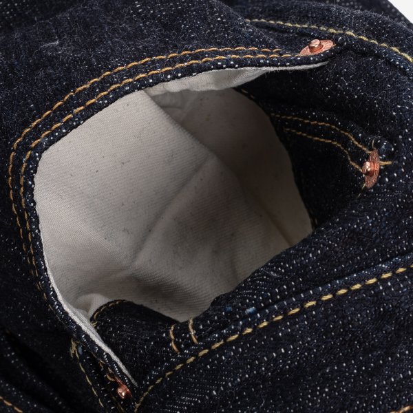 IH-888S-SLB 16oz Slubby Selvedge Denim Relaxed Taper Indigo