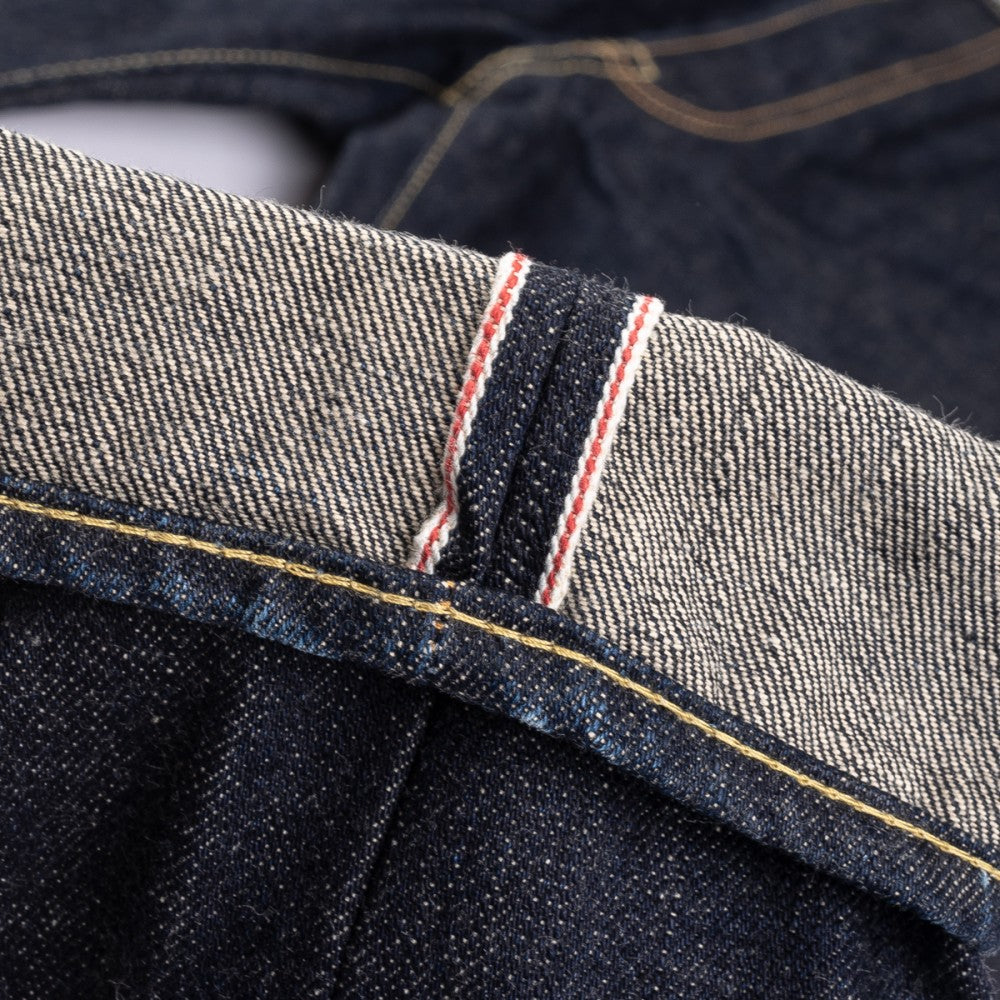 IH-888S-18 18oz Vintage Selvedge Denim Relaxed Taper Indigo