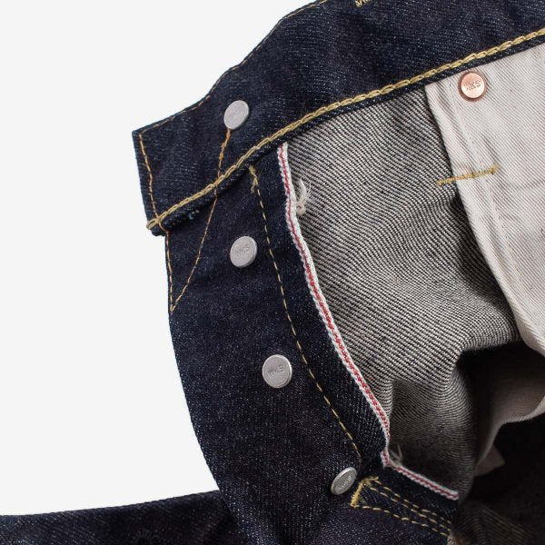 IH-777S-142 14oz Selvedge Denim Slim Taper Indigo