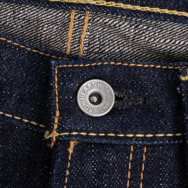 IH-888S-18 18oz Vintage Selvedge Denim Relaxed Taper Indigo