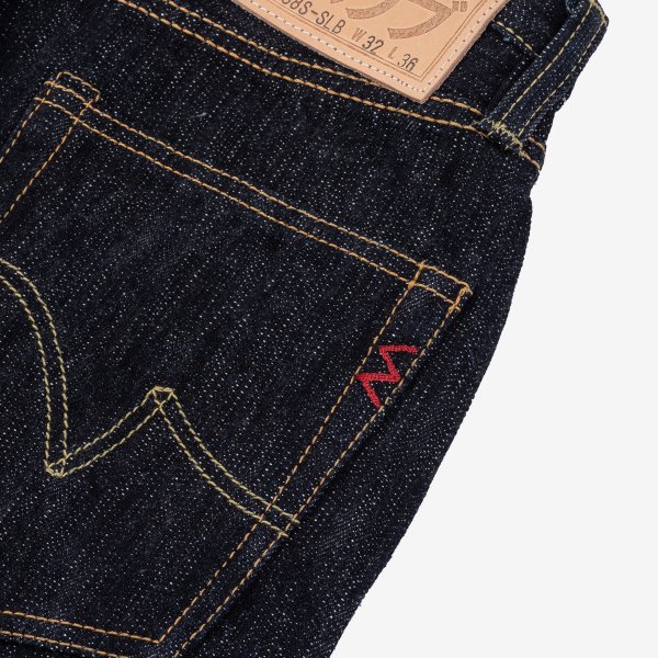 IH-888S-SLB 16oz Slubby Selvedge Denim Relaxed Taper Indigo