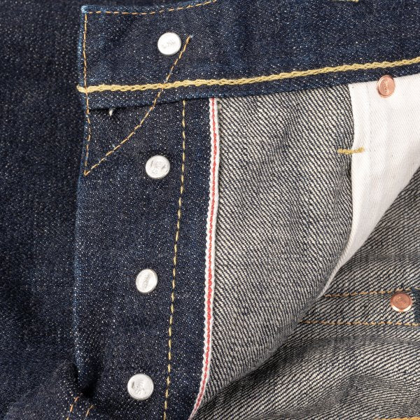 IH-777S-18 18oz Vintage Selvedge Denim Slim Taper Indigo