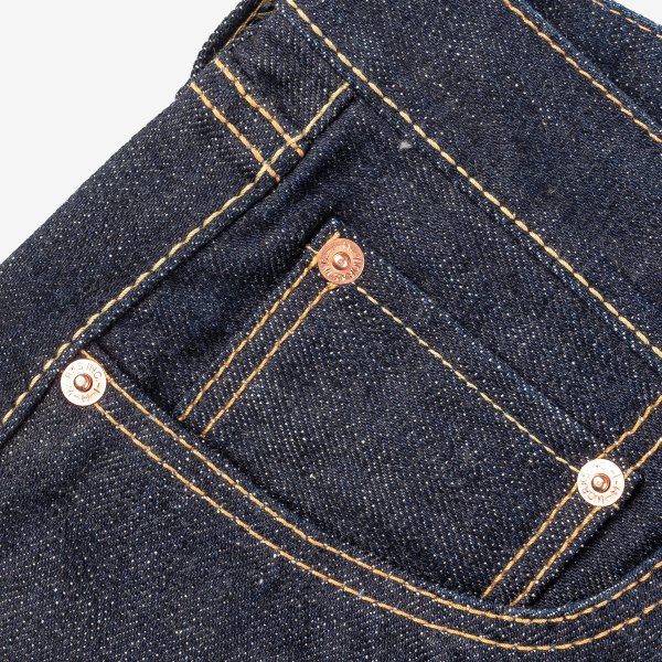IH-777S-18 18oz Vintage Selvedge Denim Slim Taper Indigo