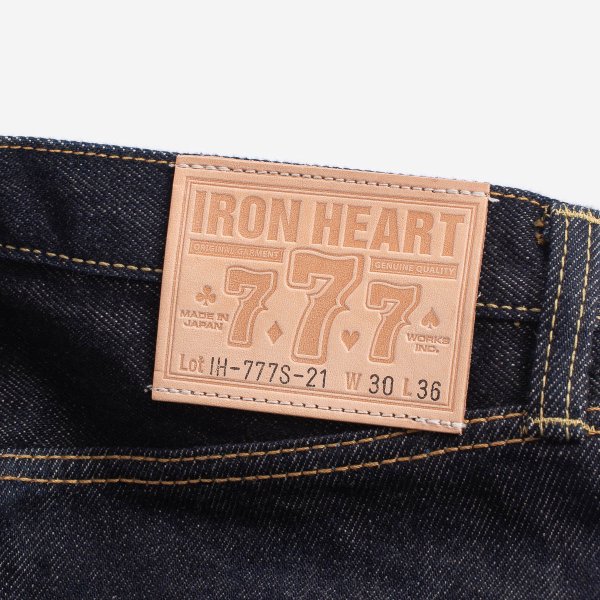 IH-777-21 21oz Selvedge Denim Slim Taper Indigo