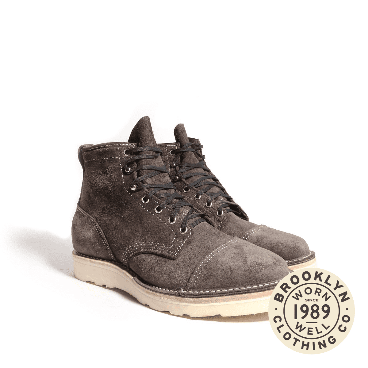 Brooklyn x Wesco Custom Hendrik Charcoal Roughout