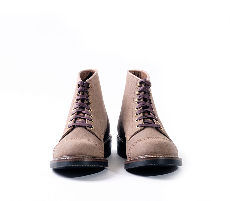 LK-014 Combat Boot Horween CXL Natural Roughout
