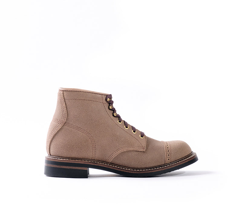 LK-014 Combat Boot Horween CXL Natural Roughout