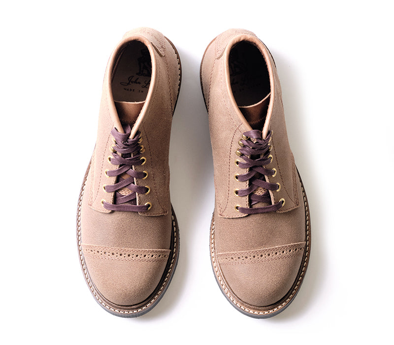 LK-014 Combat Boot Horween CXL Natural Roughout