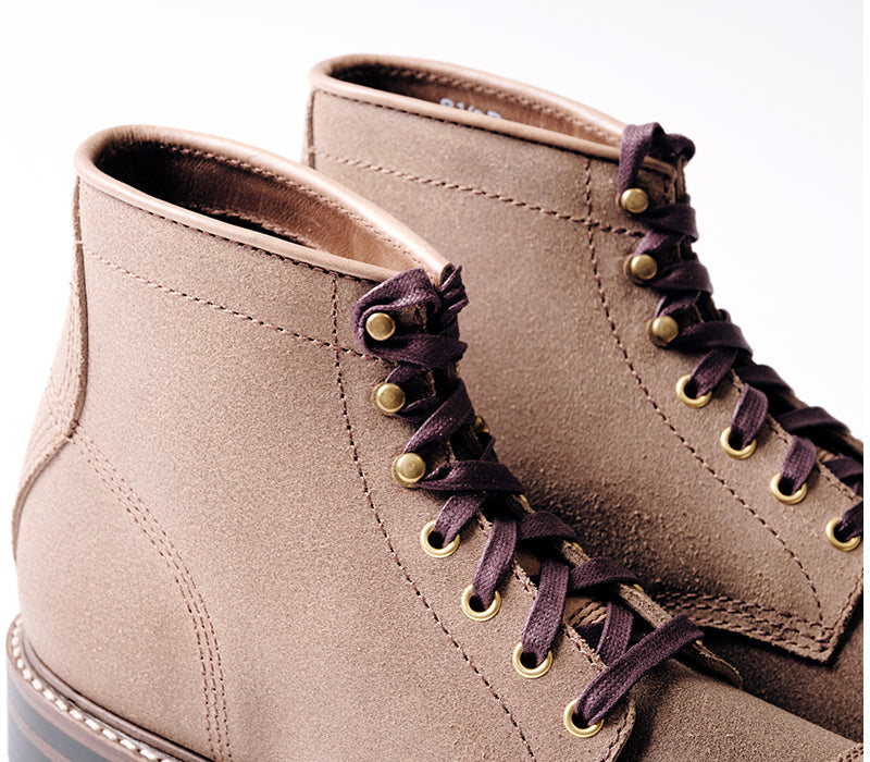 LK-014 Combat Boot Horween CXL Natural Roughout