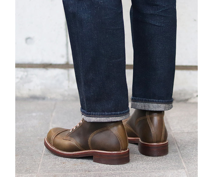 LK-014 Combat Boots Horween CXL Dark Olive