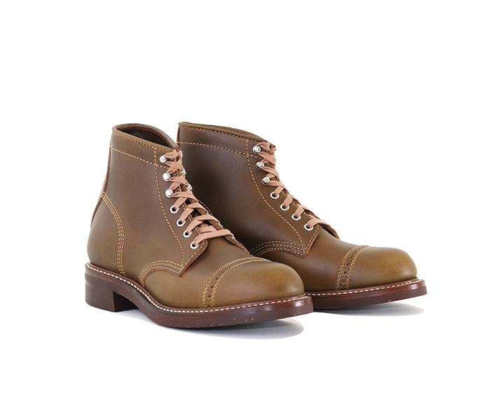 LK-014 Combat Boots Horween CXL Dark Olive