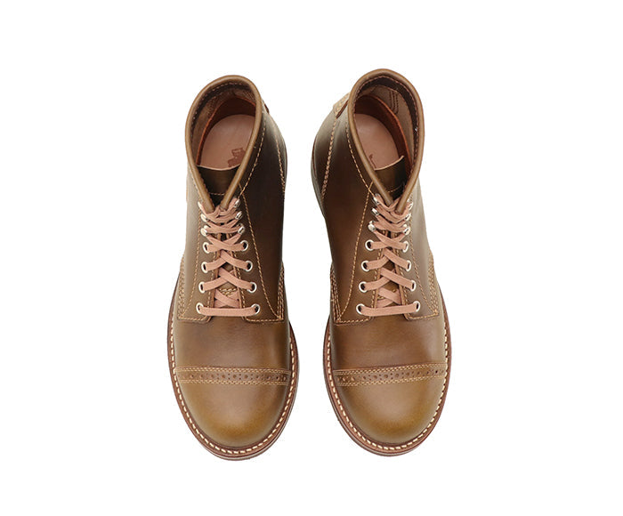 LK-014 Combat Boots Horween CXL Dark Olive