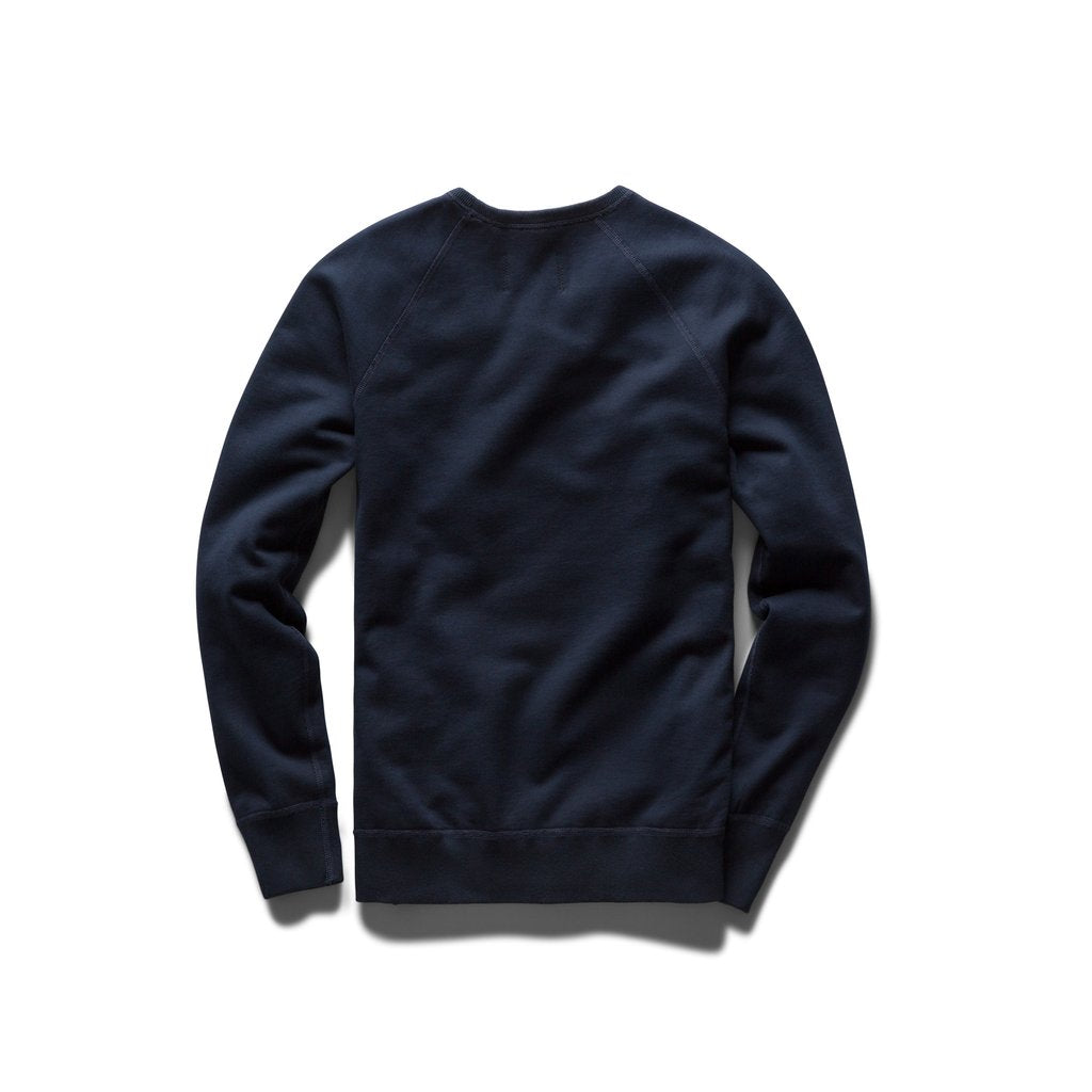 Lightweight Terry Crewneck Navy