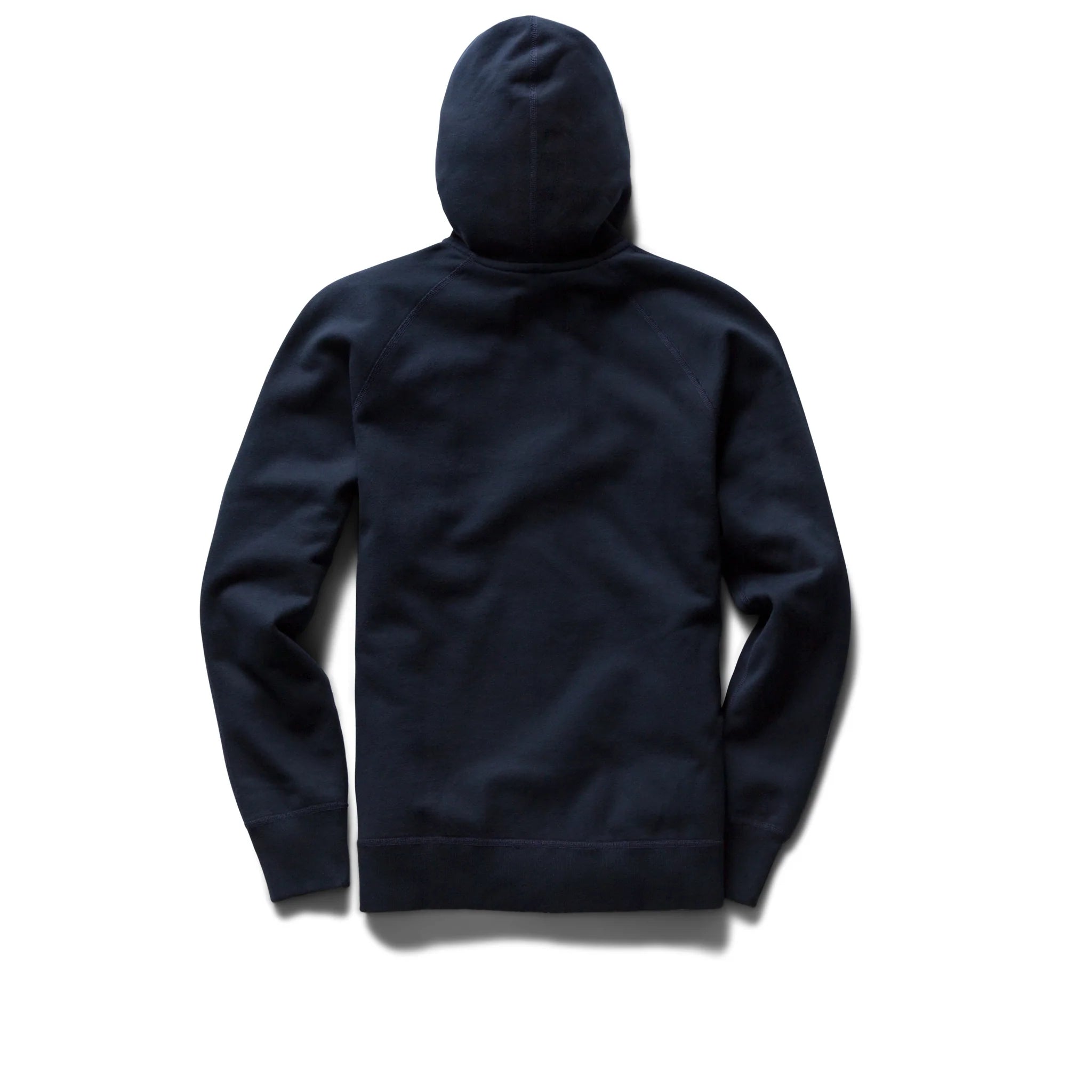 Midweight Terry Zip Hoodie Navy