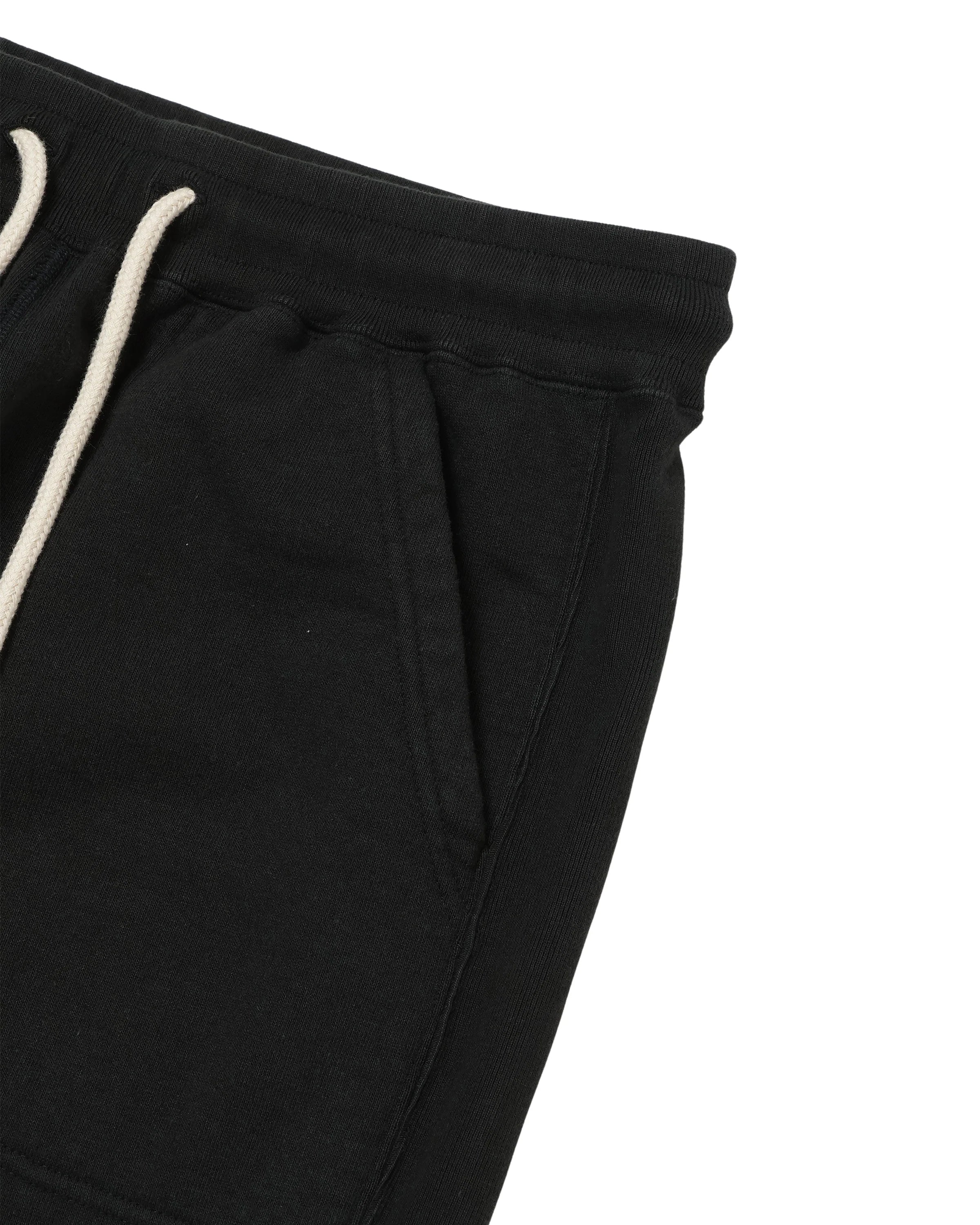 Super Looper French Terry Sweatpant Black
