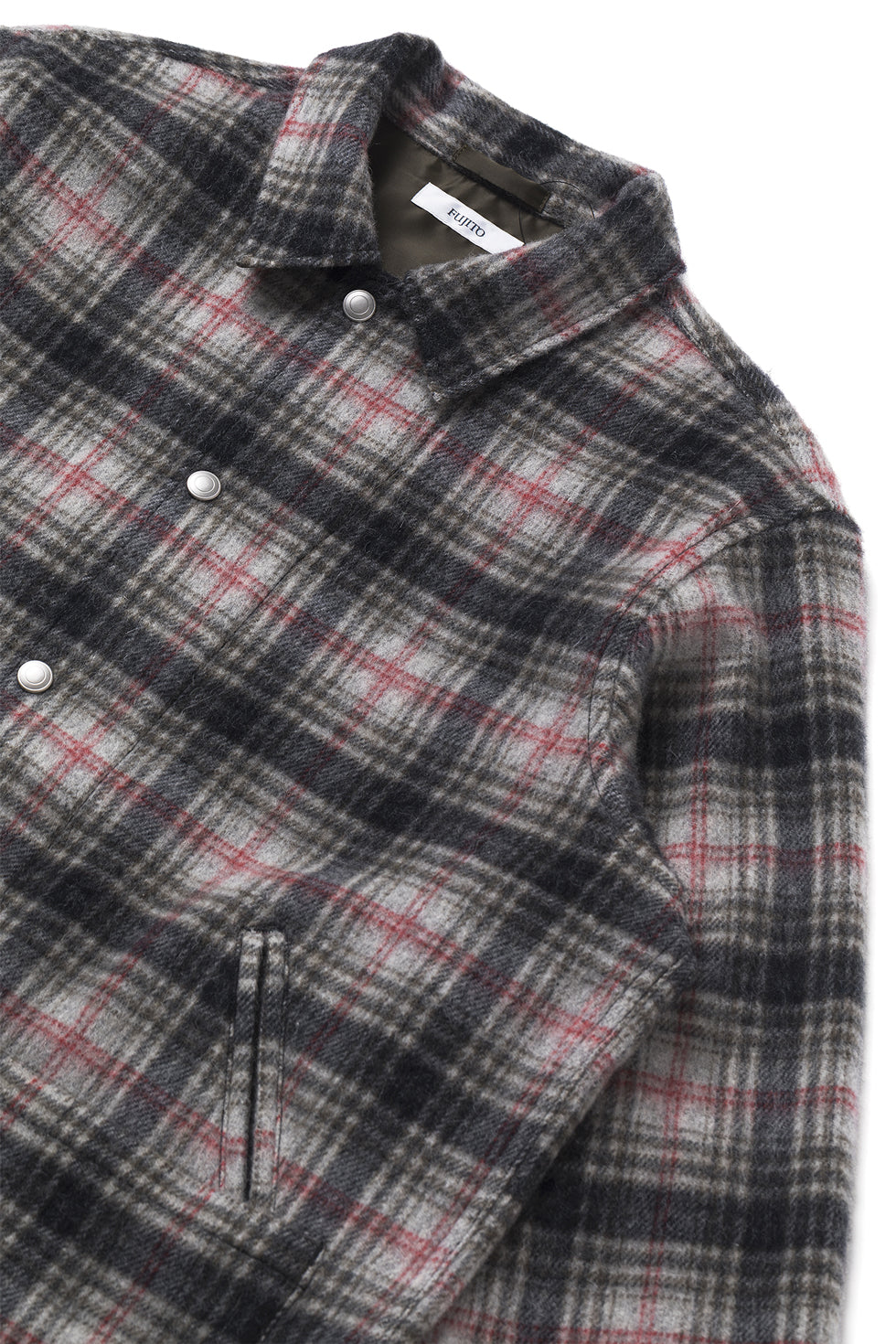 WF1-J132 CPO Jacket "Tom" Gray Check