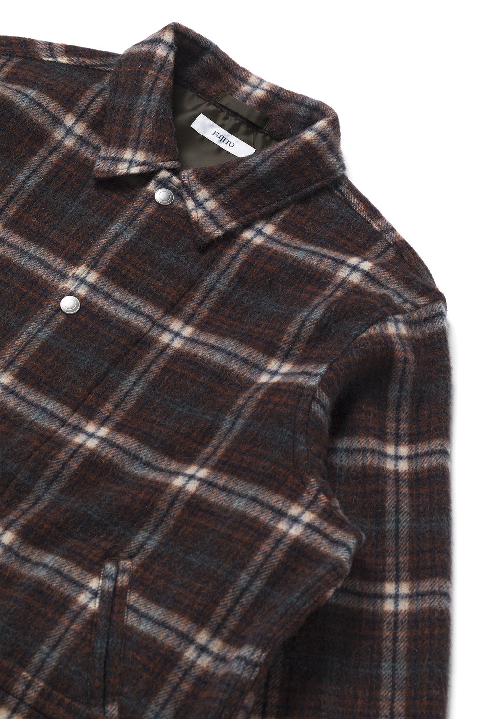 WF1-J132 CPO Jacket "Tom" Brown Check