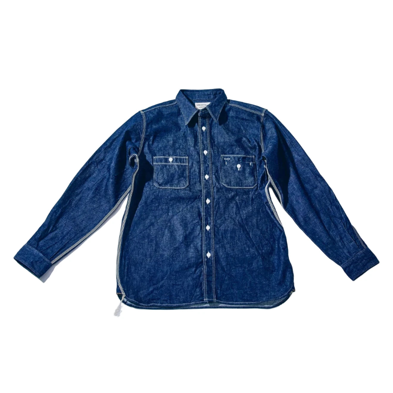 SJWS-SC02W Samurai Cotton Denim Work Shirt Indigo