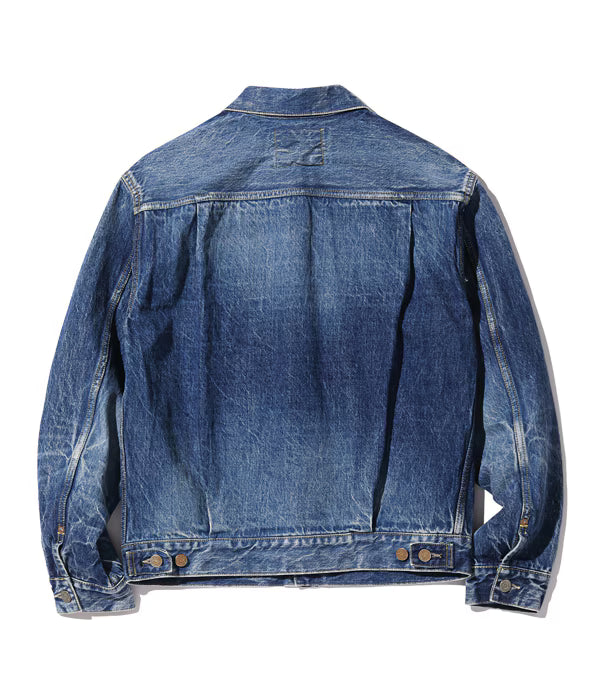 SC11953SW 14.25oz Denim Jacket 1953 Aged Model