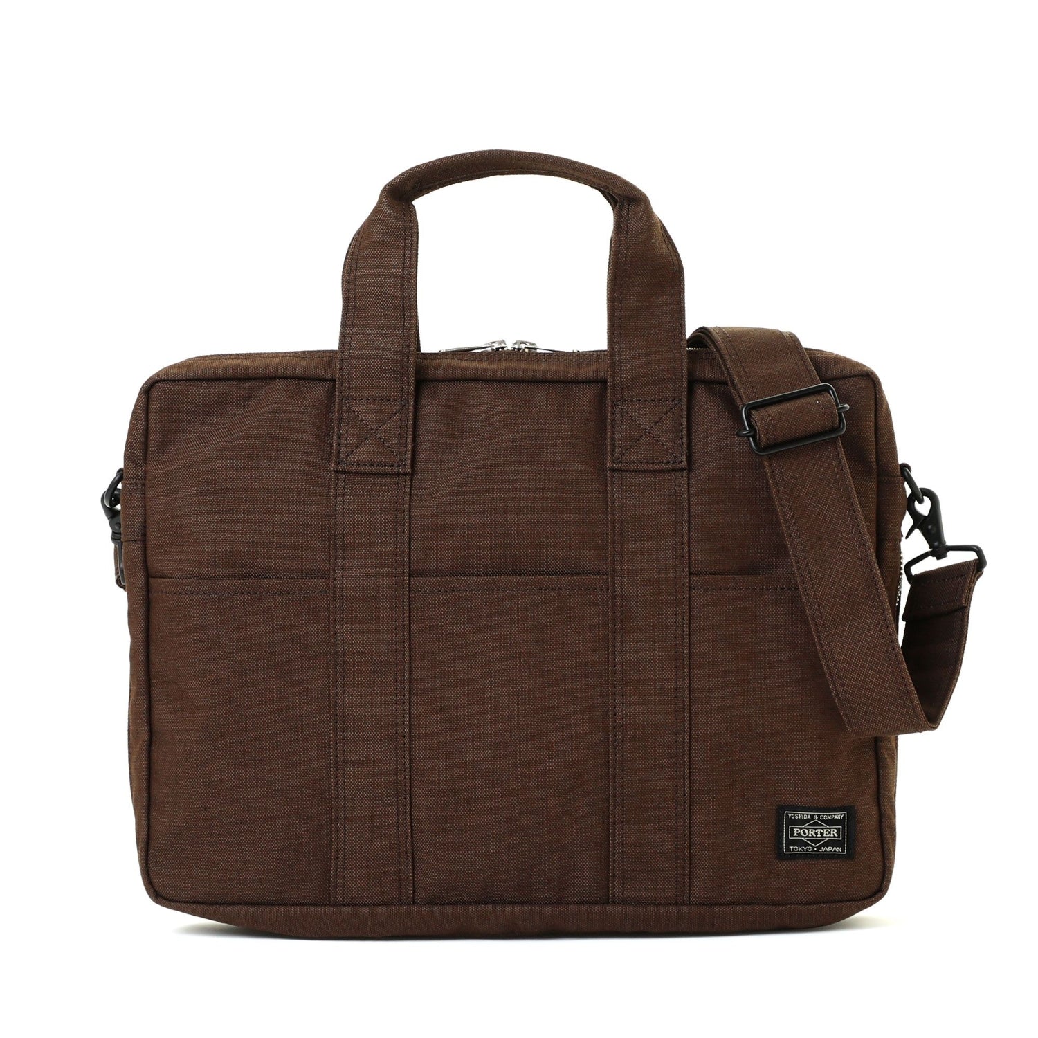 Smoky 2Way Briefcase Brown