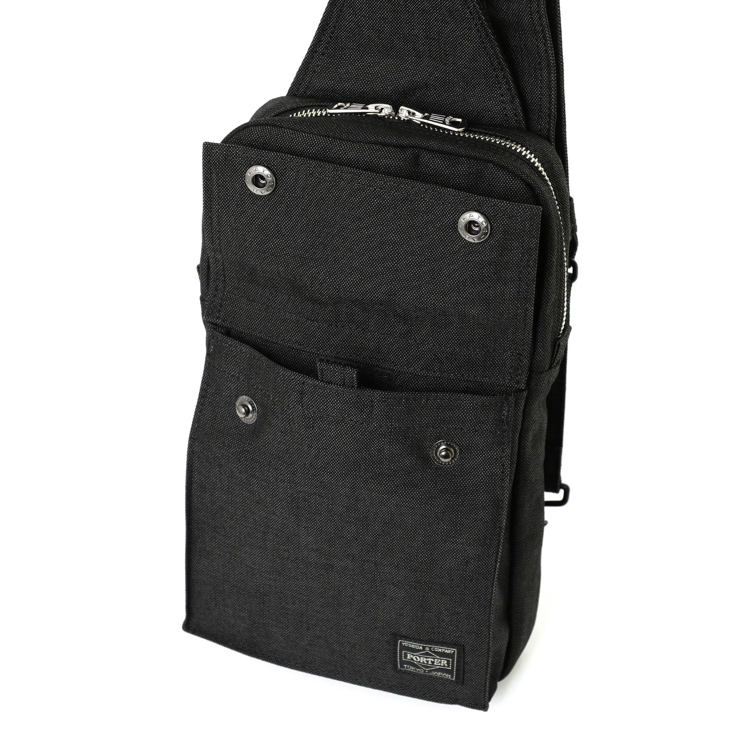 Smoky Sling Shoulder Bag Black
