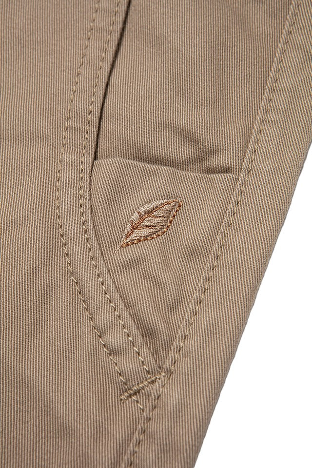 1192-BE Dry Touch Chino Trousers Wide Straight Beige