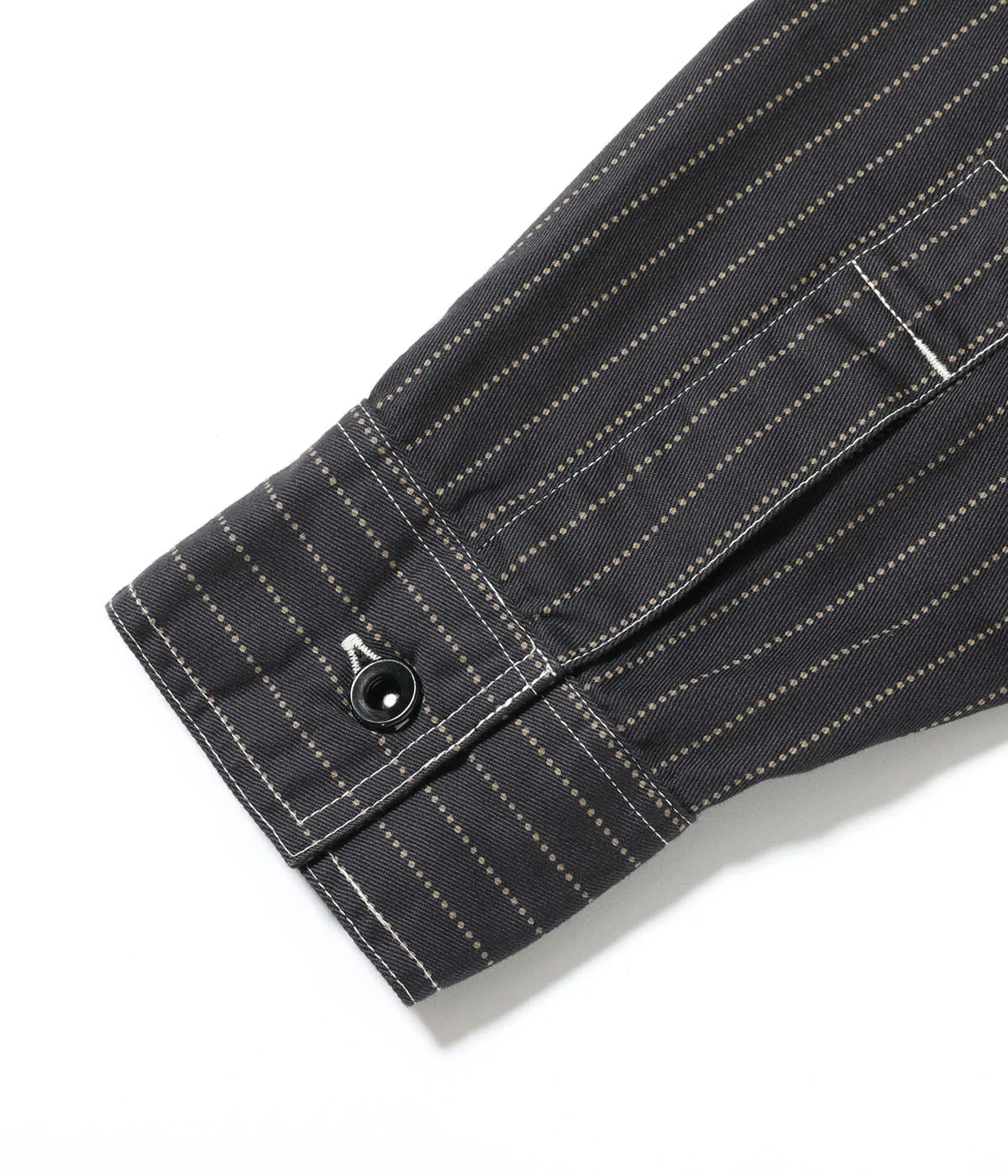 SC29585 Fiction Romance 8.5oz Black Wabash Stripe Work Shirt