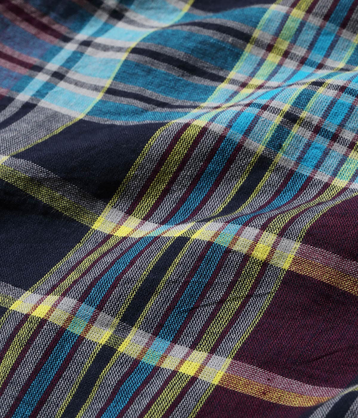 SC39738 Madras Check Short Sleeve Purple