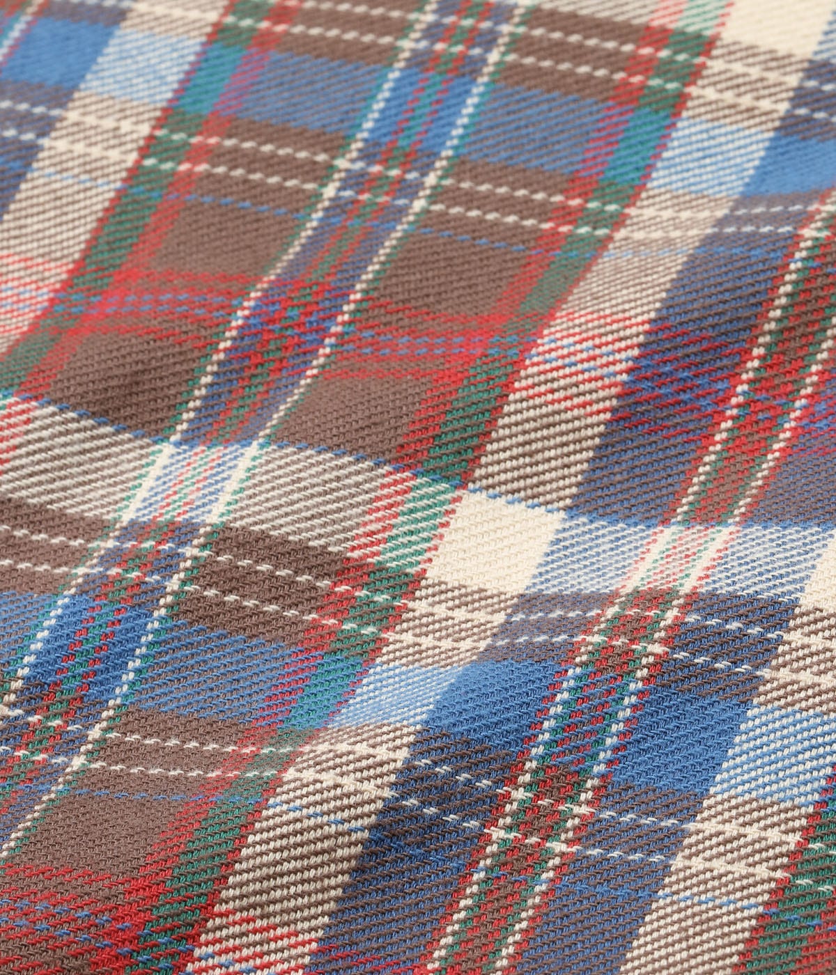 SC29780 Twill Check Work Shirt Brown