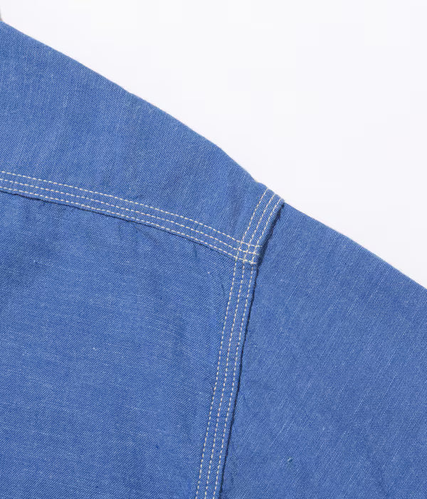 SC25513 Vat Dye Chambray Work Shirt