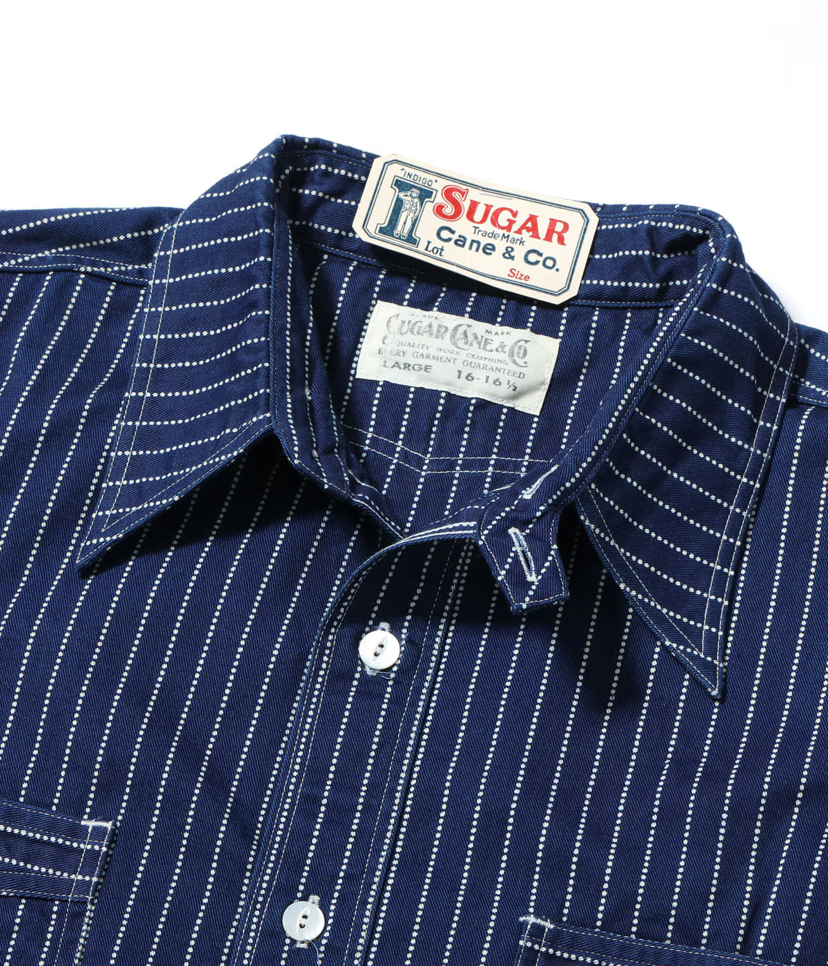 SC36267 Fiction Romance 8.5oz Wabash Stripe S/S Work Shirt