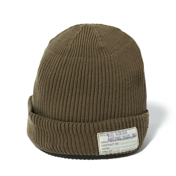 BRO2186 Watch Cap Cotton - Olive