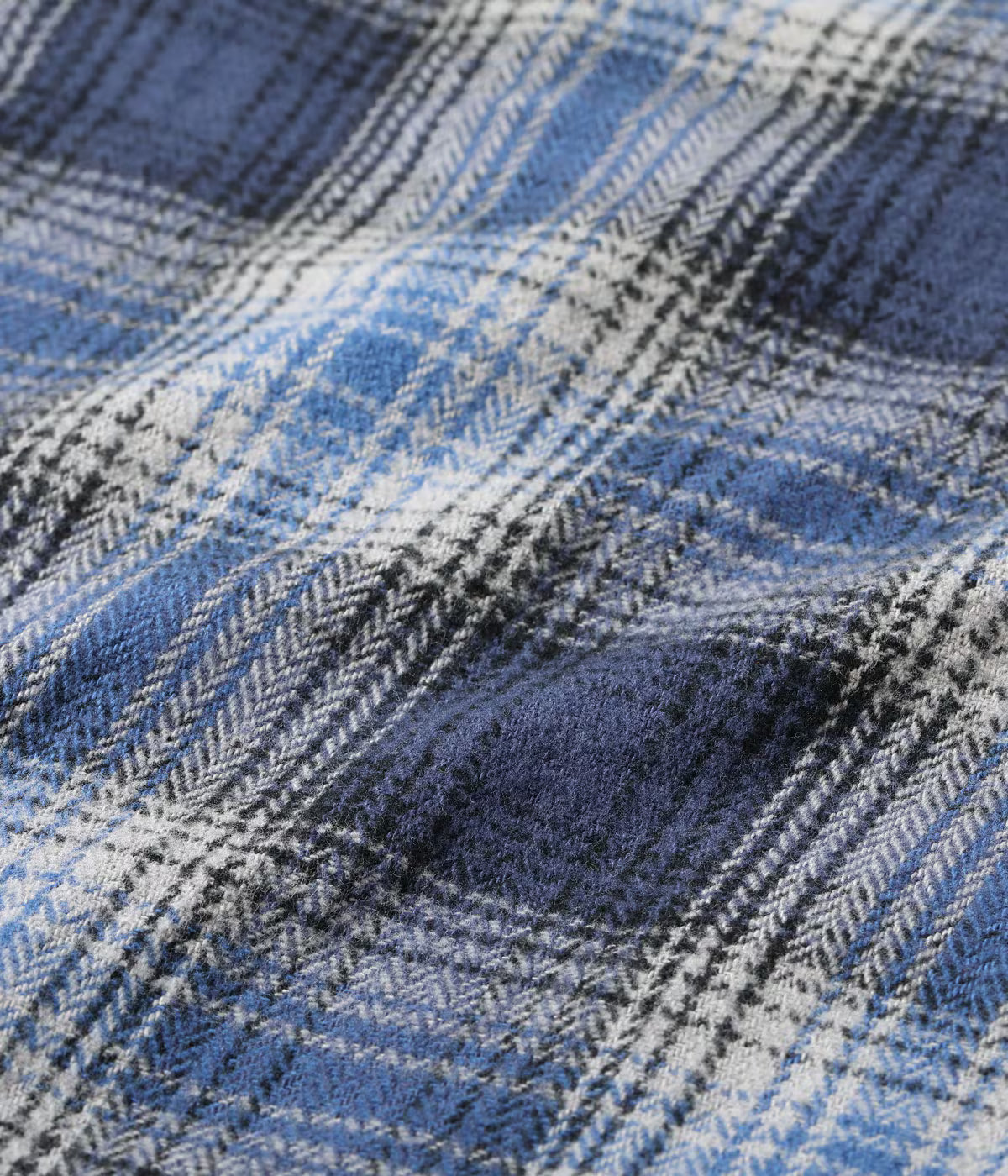 SC29584 Fiction Romance Herringbone Twill Check Work Shirt Navy