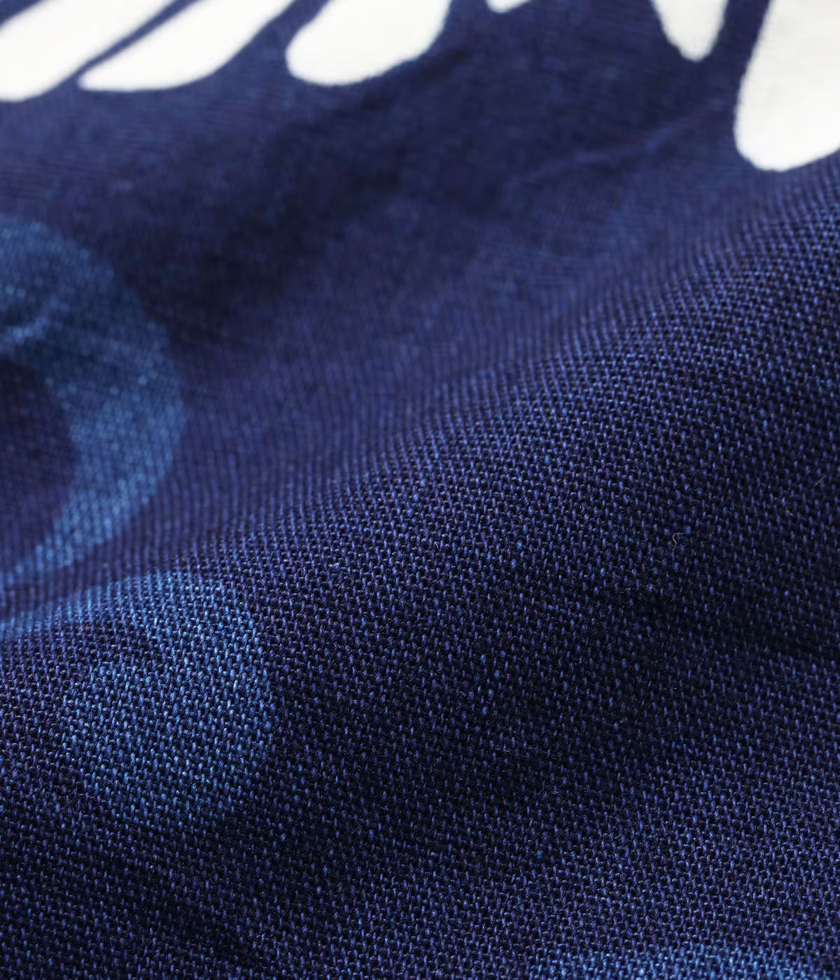 DK39642 Duke Kahanamoku Indigo Cotton Hawaiian Shirt "Duke's Paleu" Navy