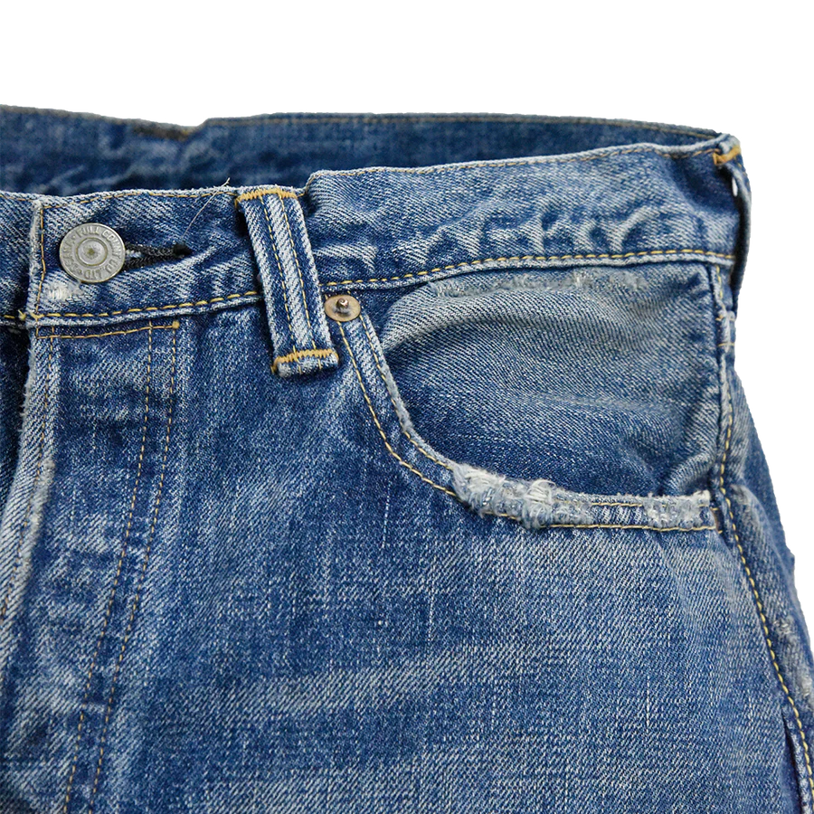 1341-1101 Dartford Straight Cut 13.7oz Selvedge Denim