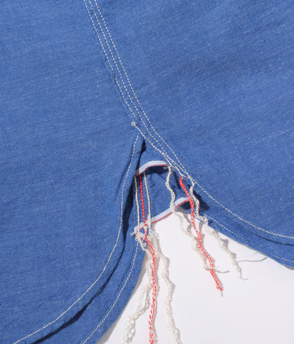 SC25513 Vat Dye Chambray Work Shirt