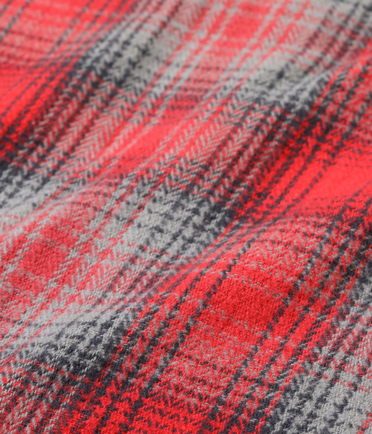 C29584 Fiction Romance Herringbone Twill Check Work Shirt Red